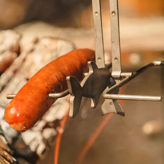 Fire Roasting Fishing Pole