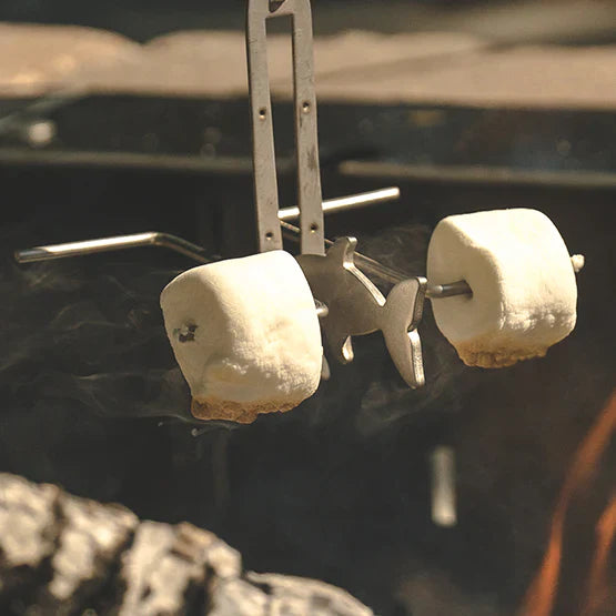 Fire Roasting Fishing Pole