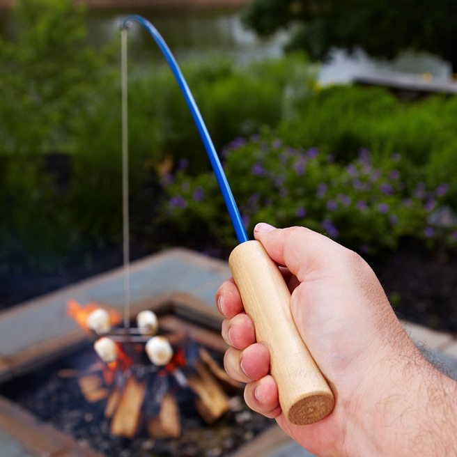 Fire Roasting Fishing Pole