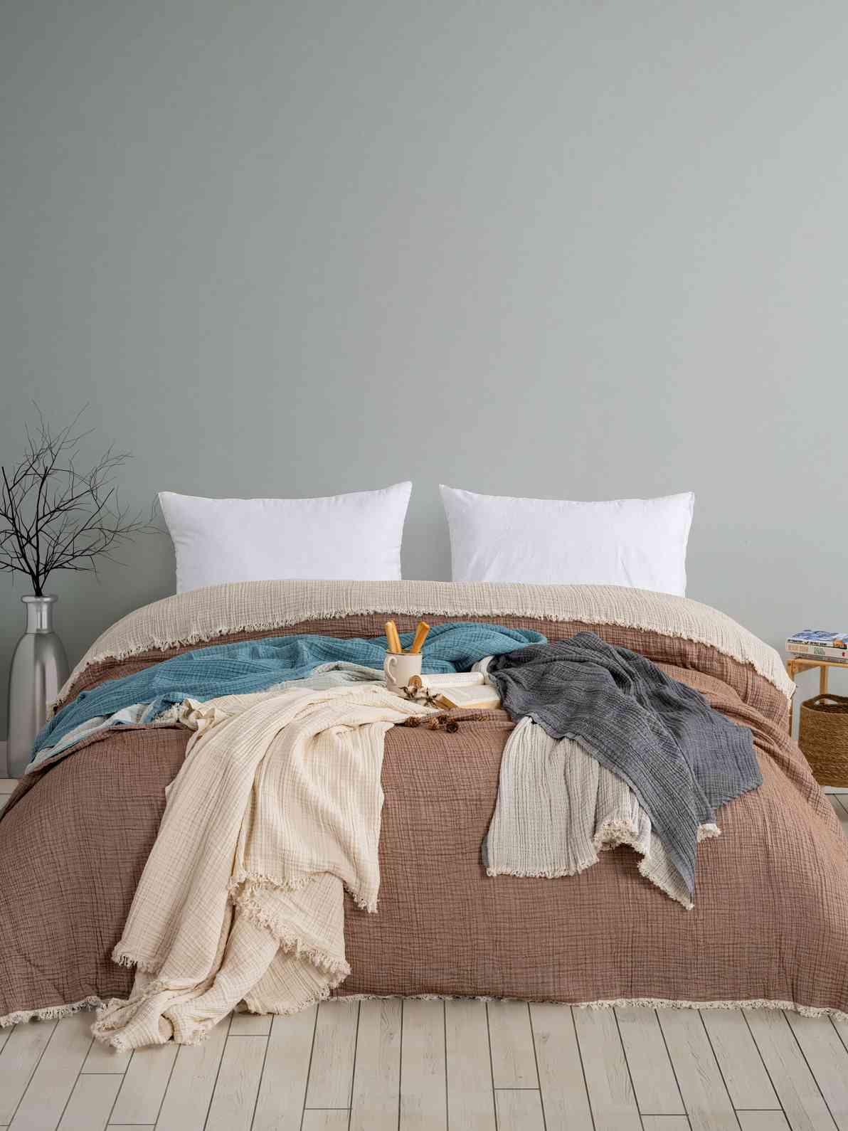 4 Layer Premium Muslin Blanket - 100% Cotton