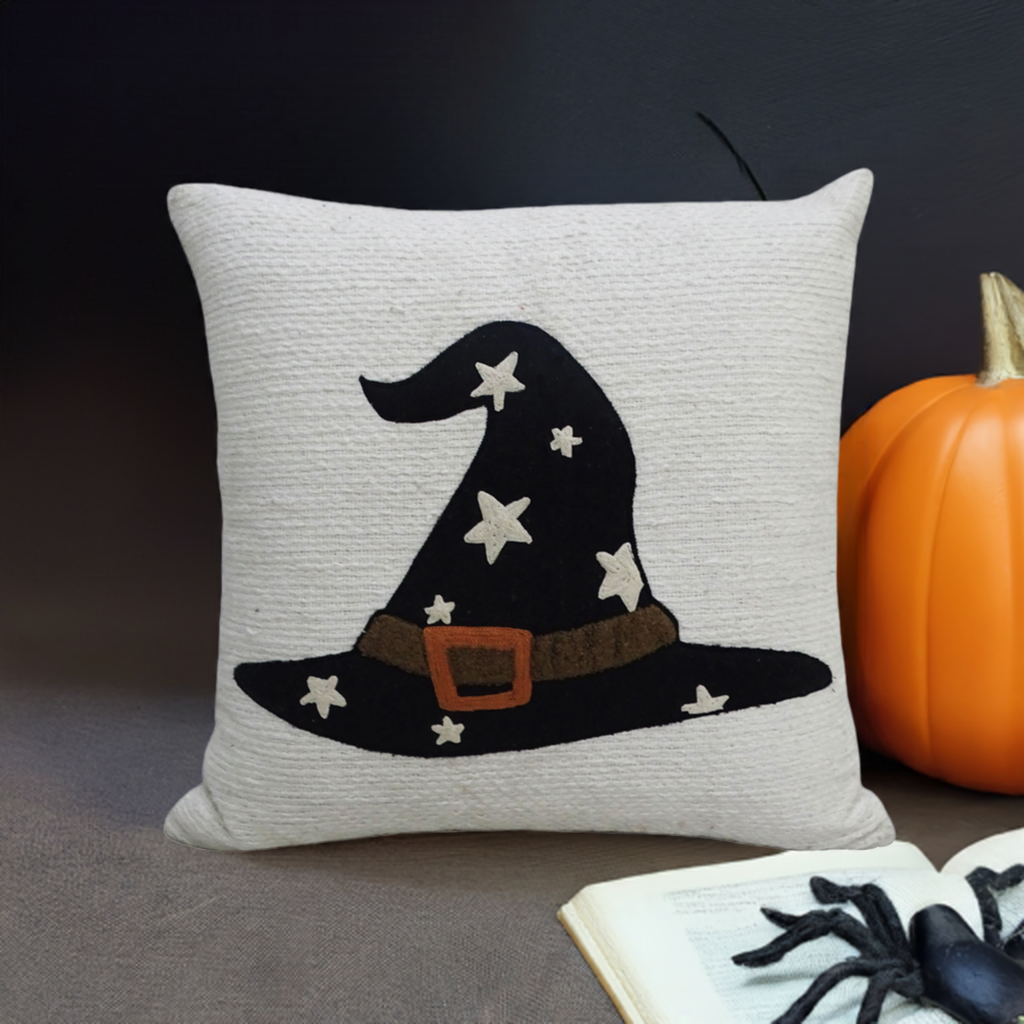 Witch Hat Throw Pillow 20" x 20"