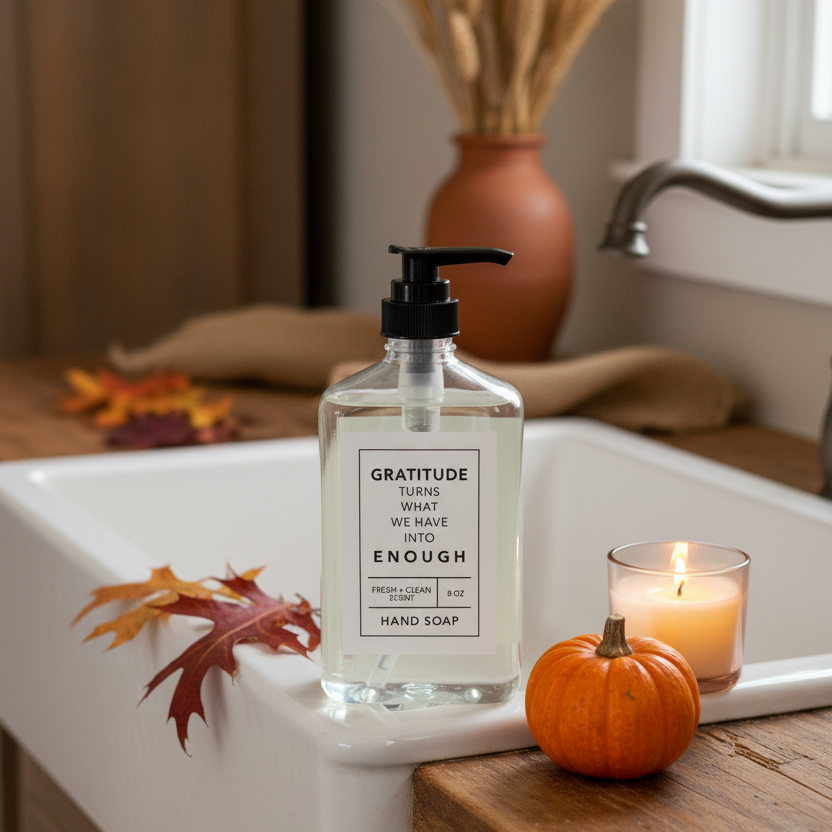 Gratitude 8 oz Hand Soap