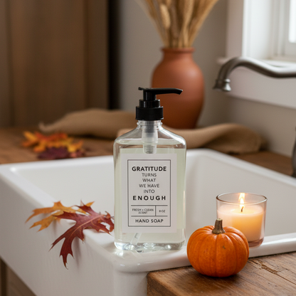 Gratitude 8 oz Hand Soap
