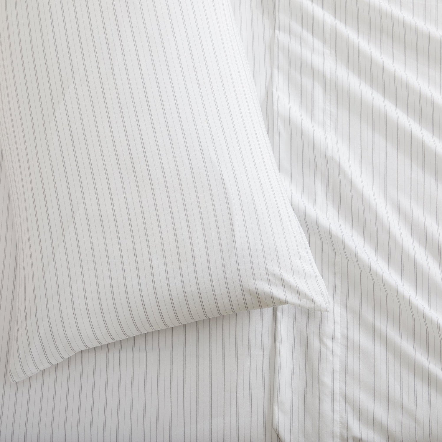 Microfiber Stripe Sheet Set - Adeline Collection