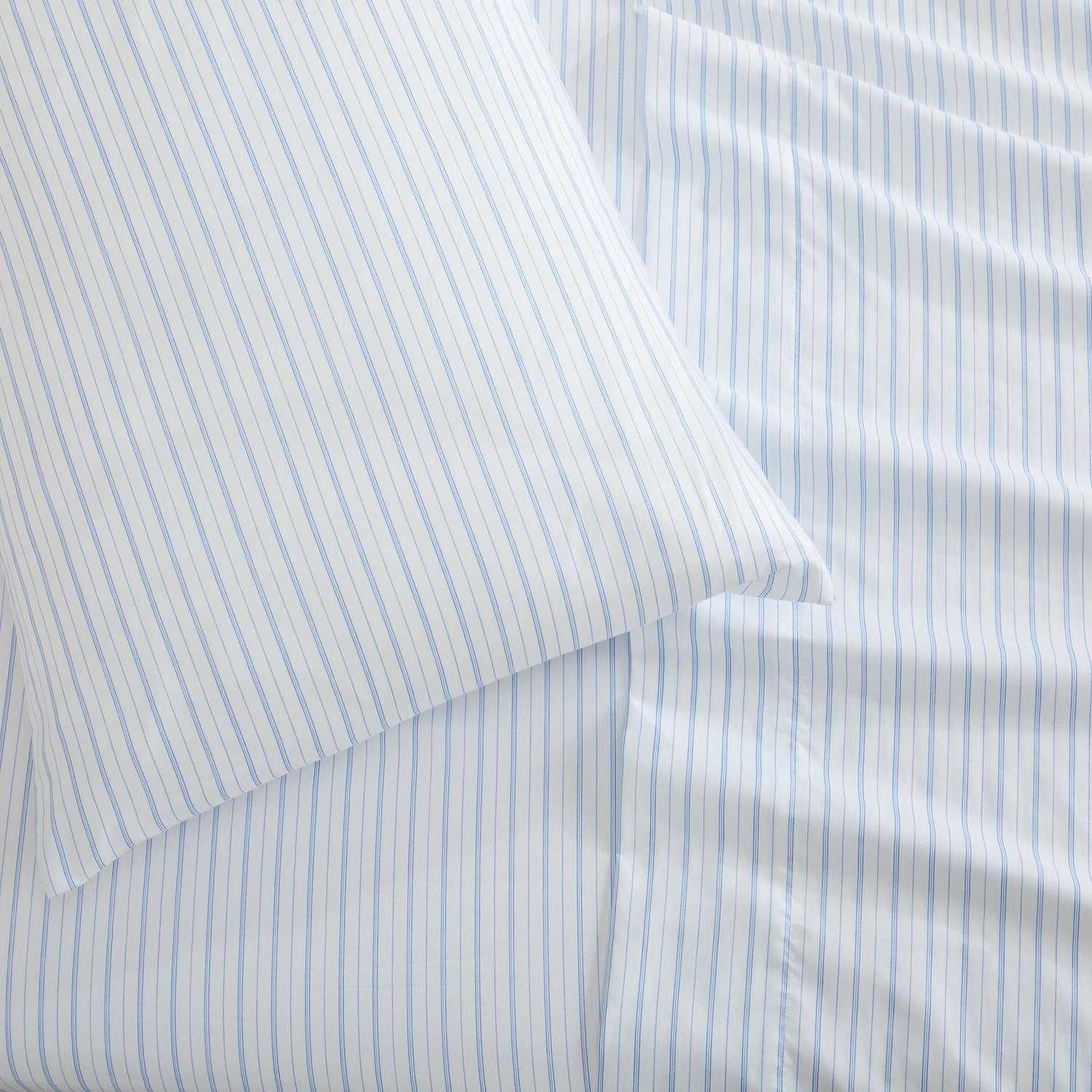 Microfiber Stripe Sheet Set - Adeline Collection