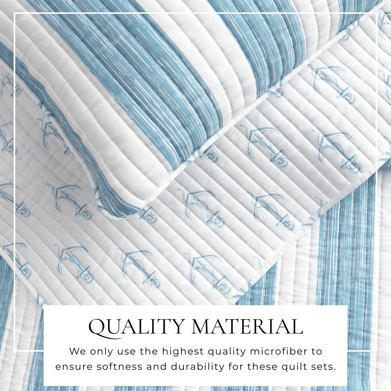 Casco Bay 3 Pc Quilt Set
