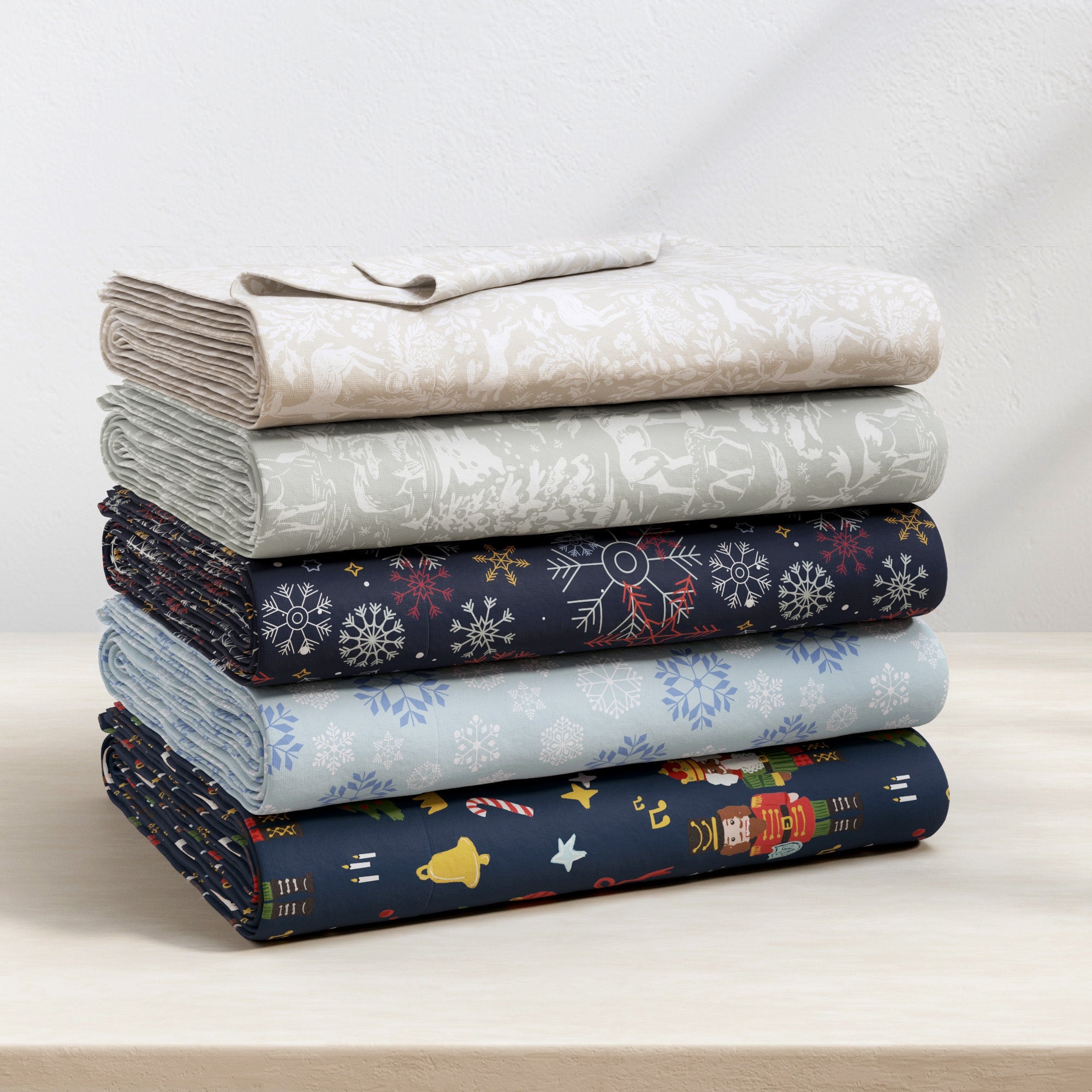 Turkish Cotton Flannel Sheet Sets - Lakeview Collection