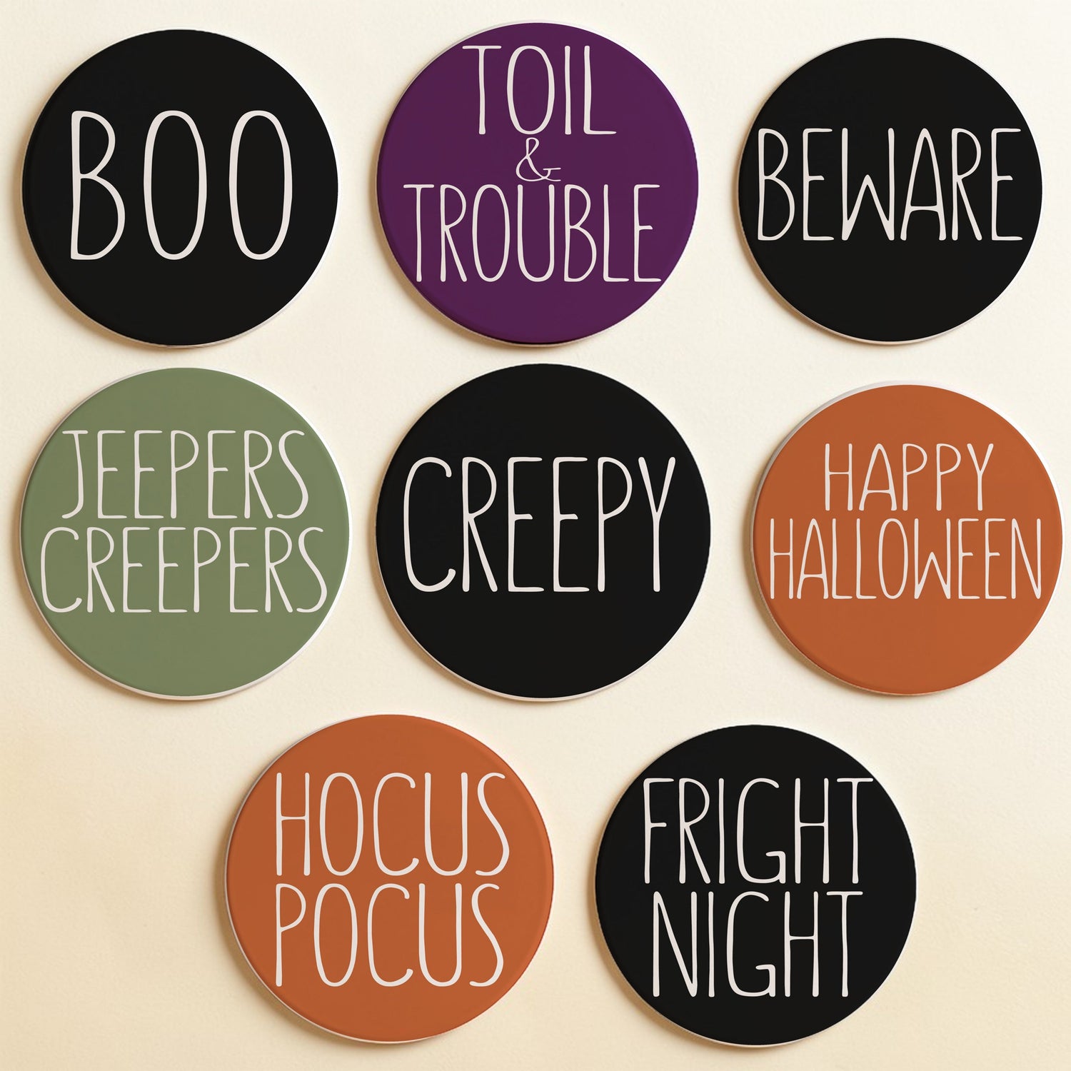 Halloween Coasters