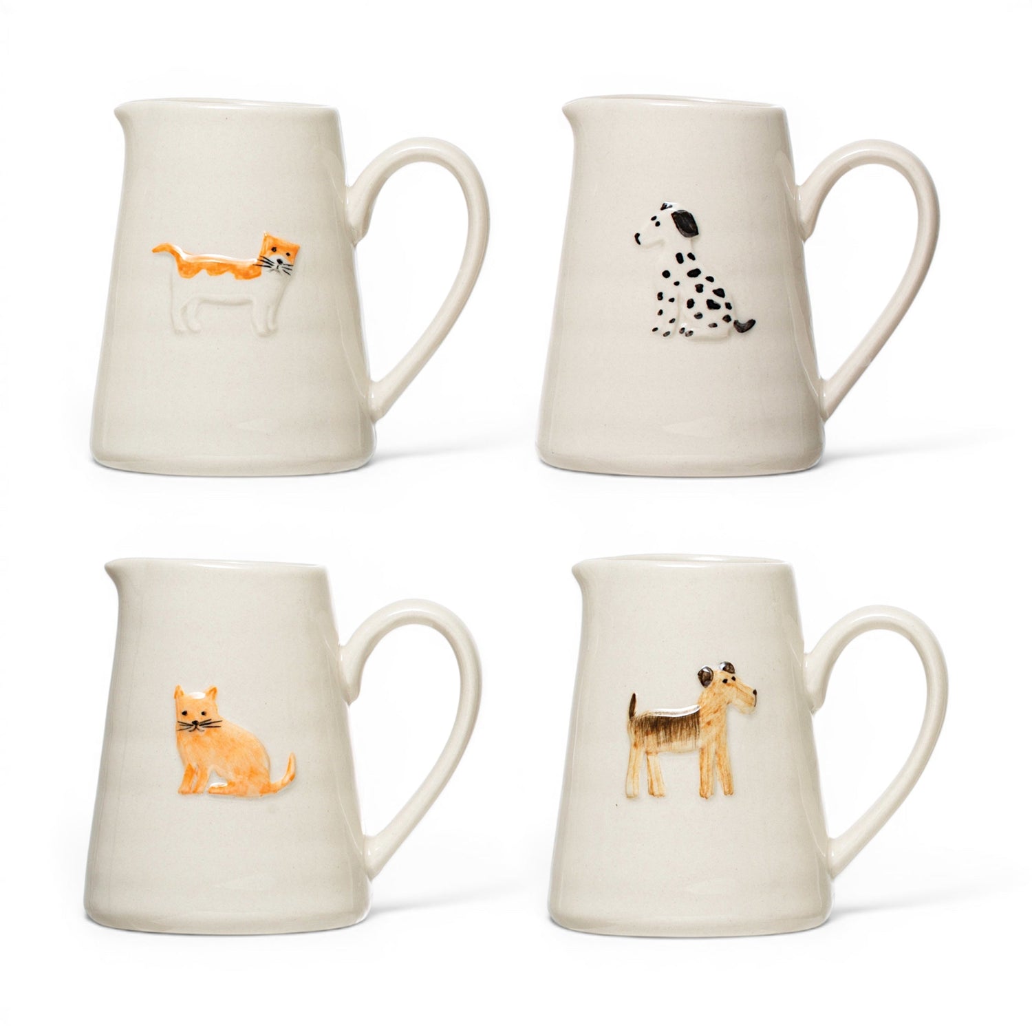 Hand-Painted Ceramic Animal Creamer