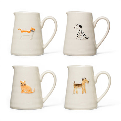 Hand-Painted Ceramic Animal Creamer