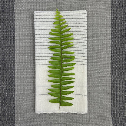 Hamptons Handloom Dinner Napkins - 3 Colors