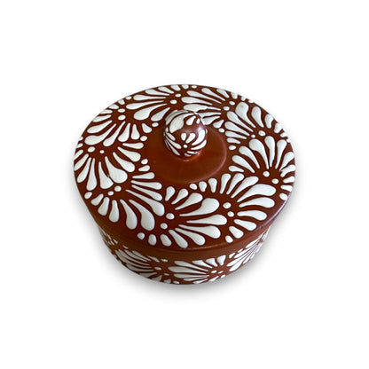 Talavera Tortilla Warmer | Handmade Terracotta Food Warmer