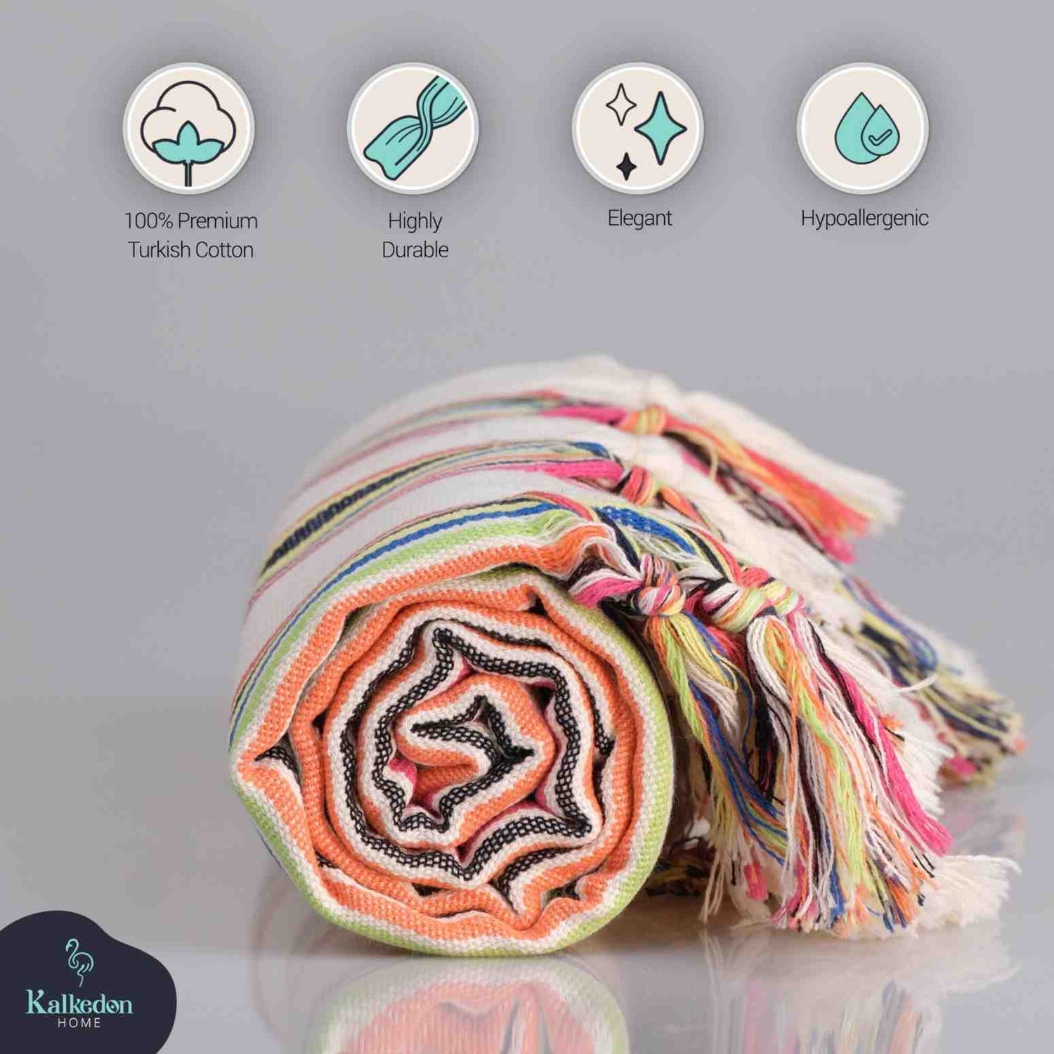 Rainbow Turkish Blanket/Beach Towel