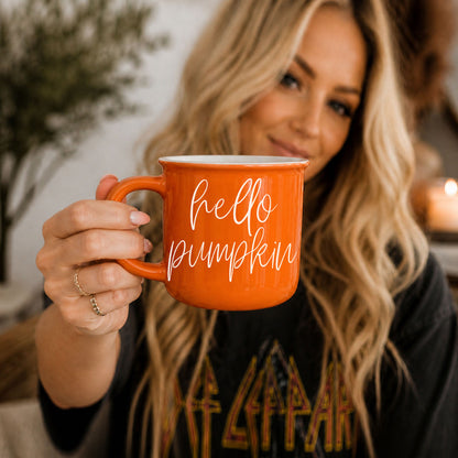 Hello Pumpkin 14 oz Mug