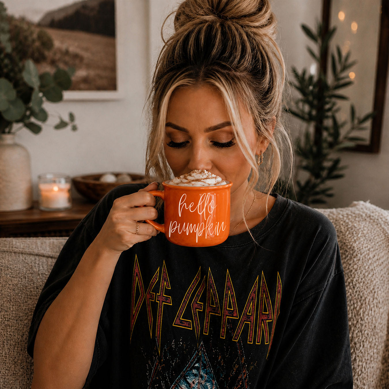 Hello Pumpkin 14 oz Mug