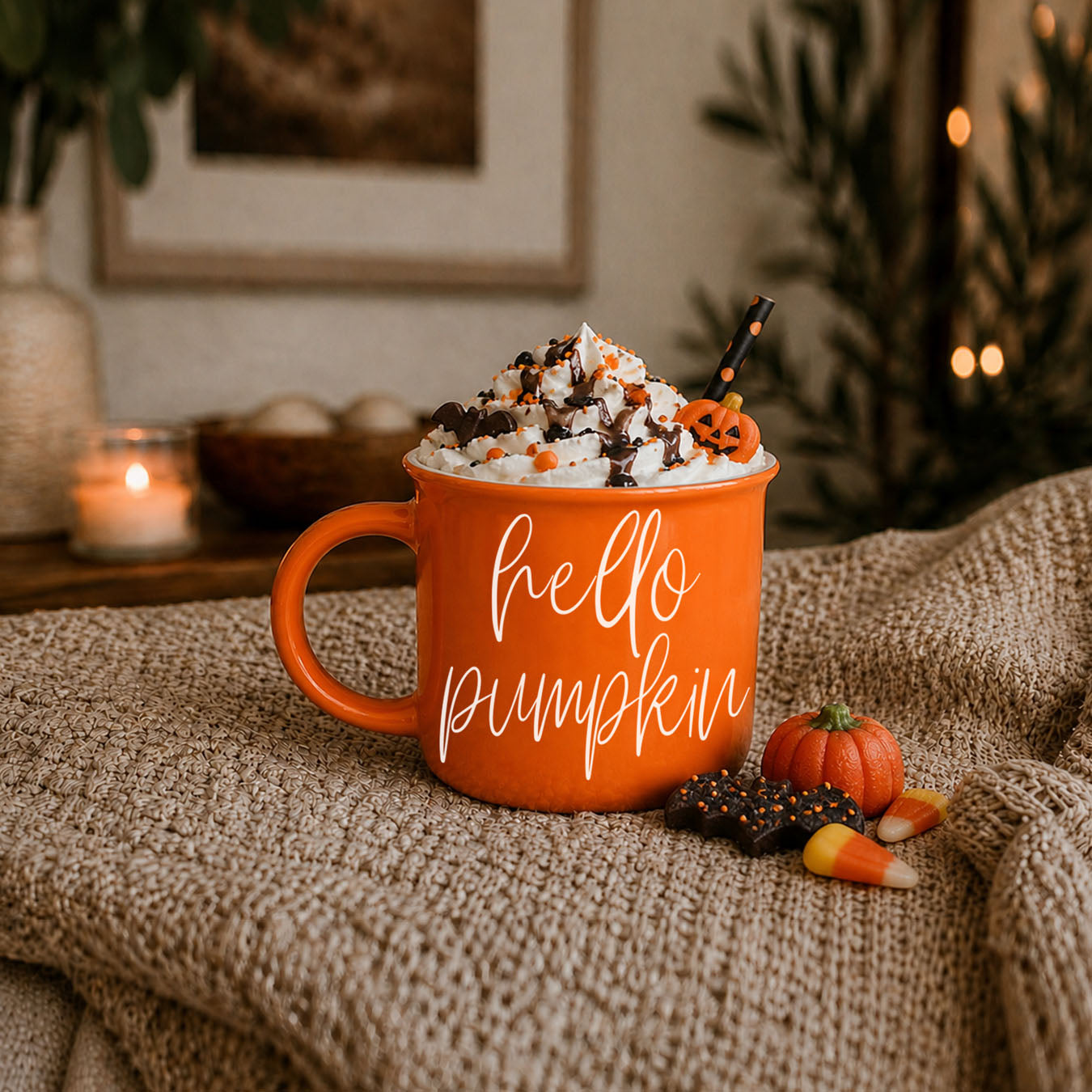 Hello Pumpkin 14 oz Mug