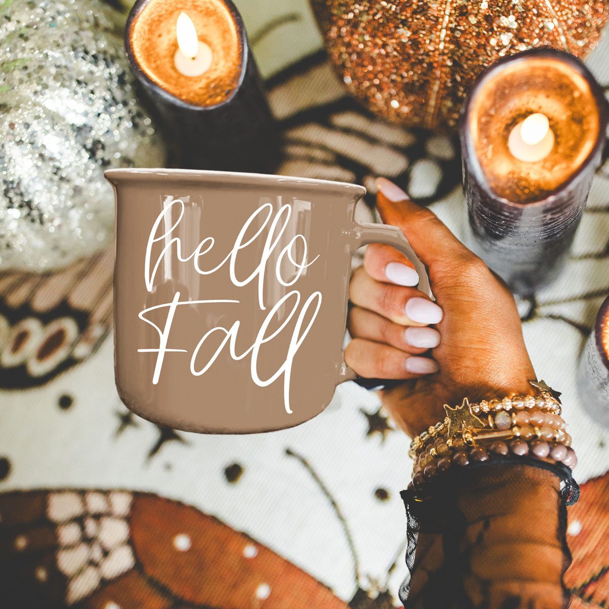 Hello Fall 14 oz Mug