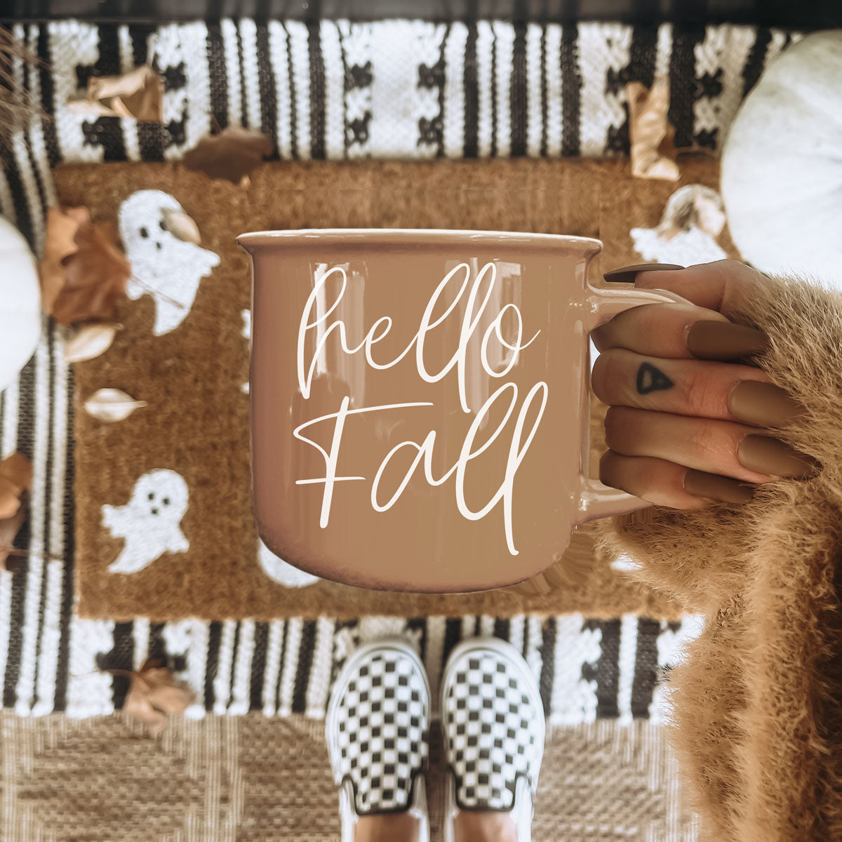 Hello Fall 14 oz Mug