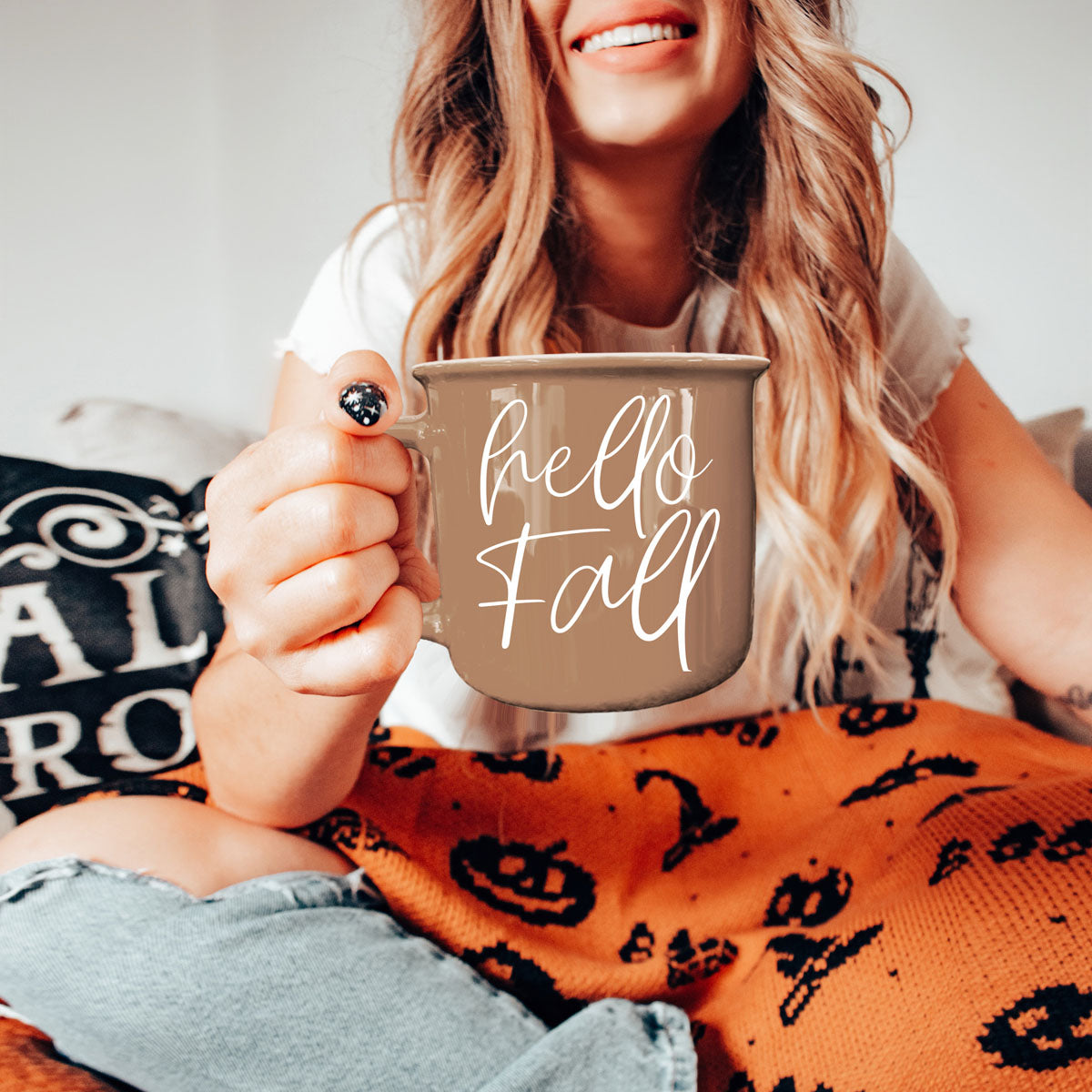 Hello Fall 14 oz Mug