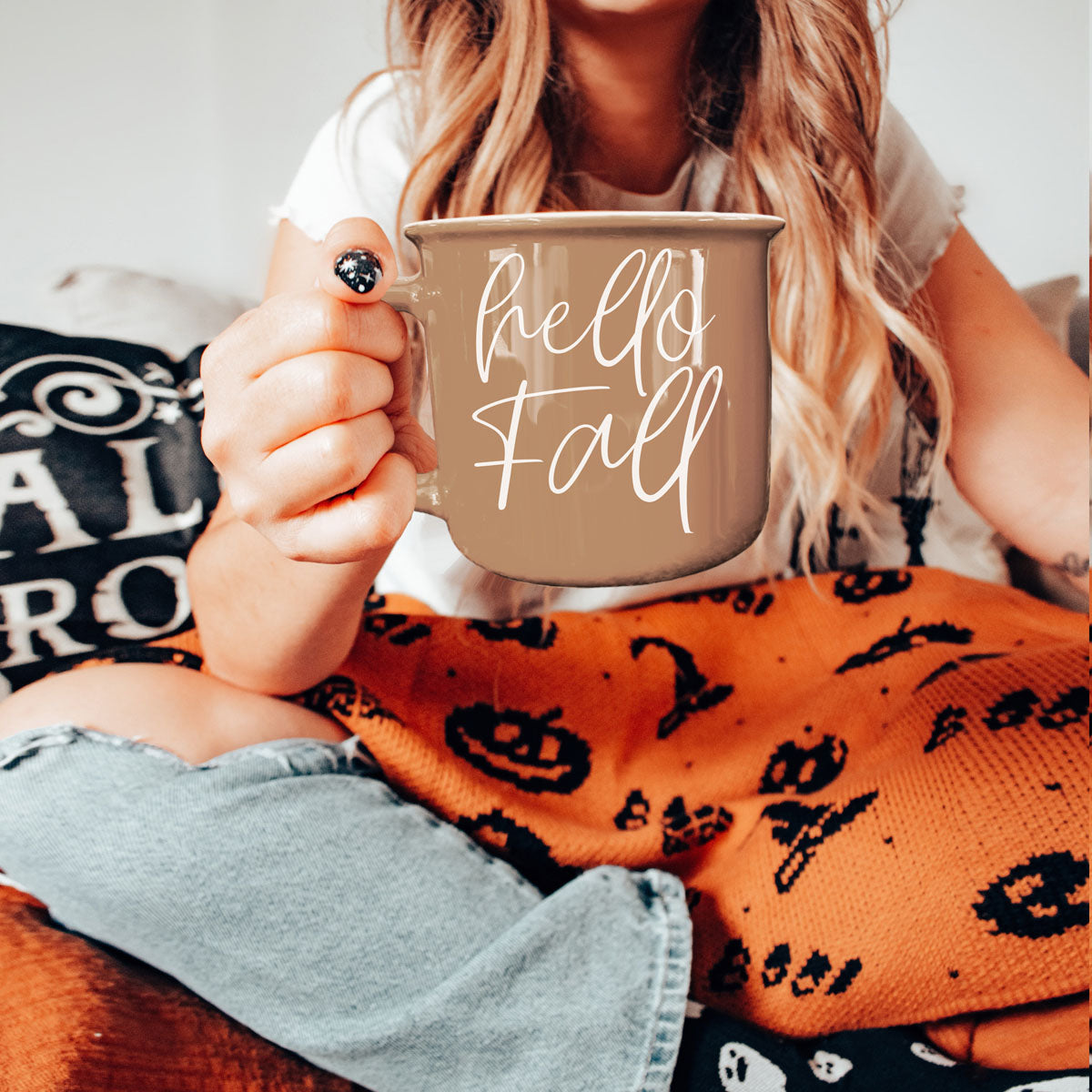 Hello Fall 14 oz Mug
