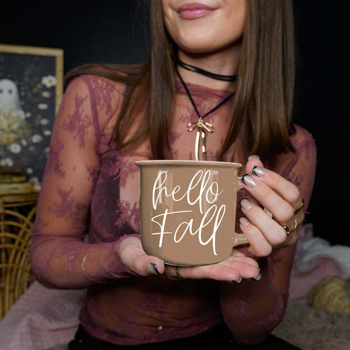 Hello Fall 14 oz Mug
