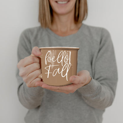 Hello Fall 14 oz Mug
