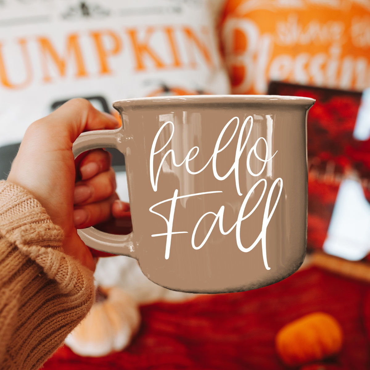 Hello Fall 14 oz Mug