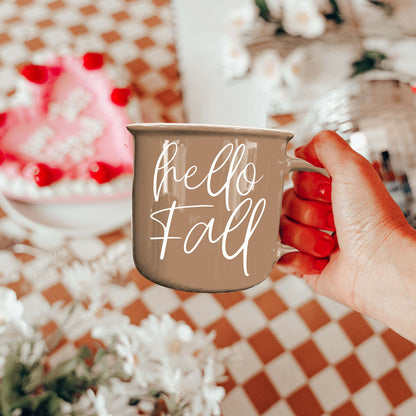 Hello Fall 14 oz Mug