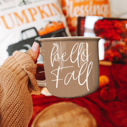 Hello Fall 14 oz Mug