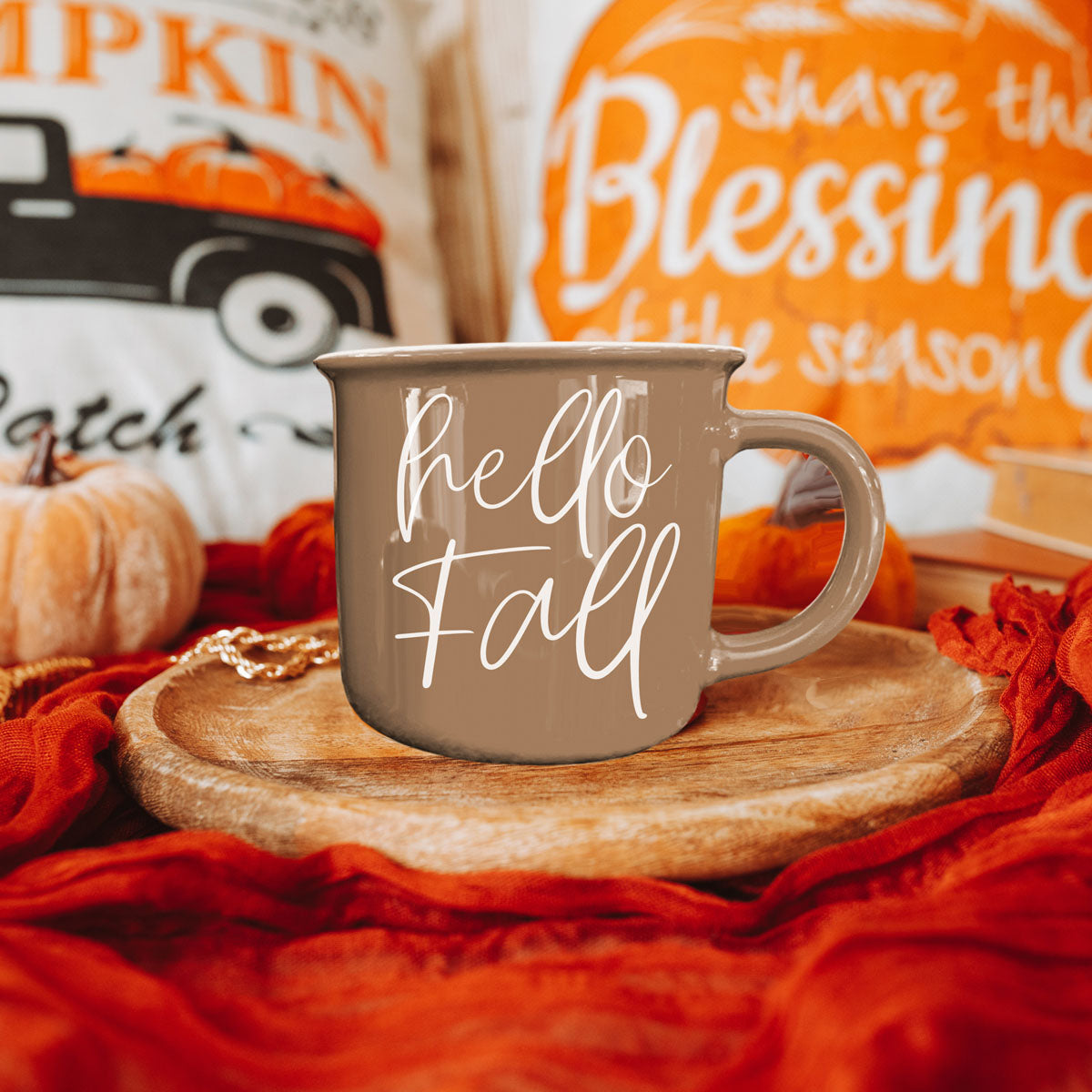 Hello Fall 14 oz Mug