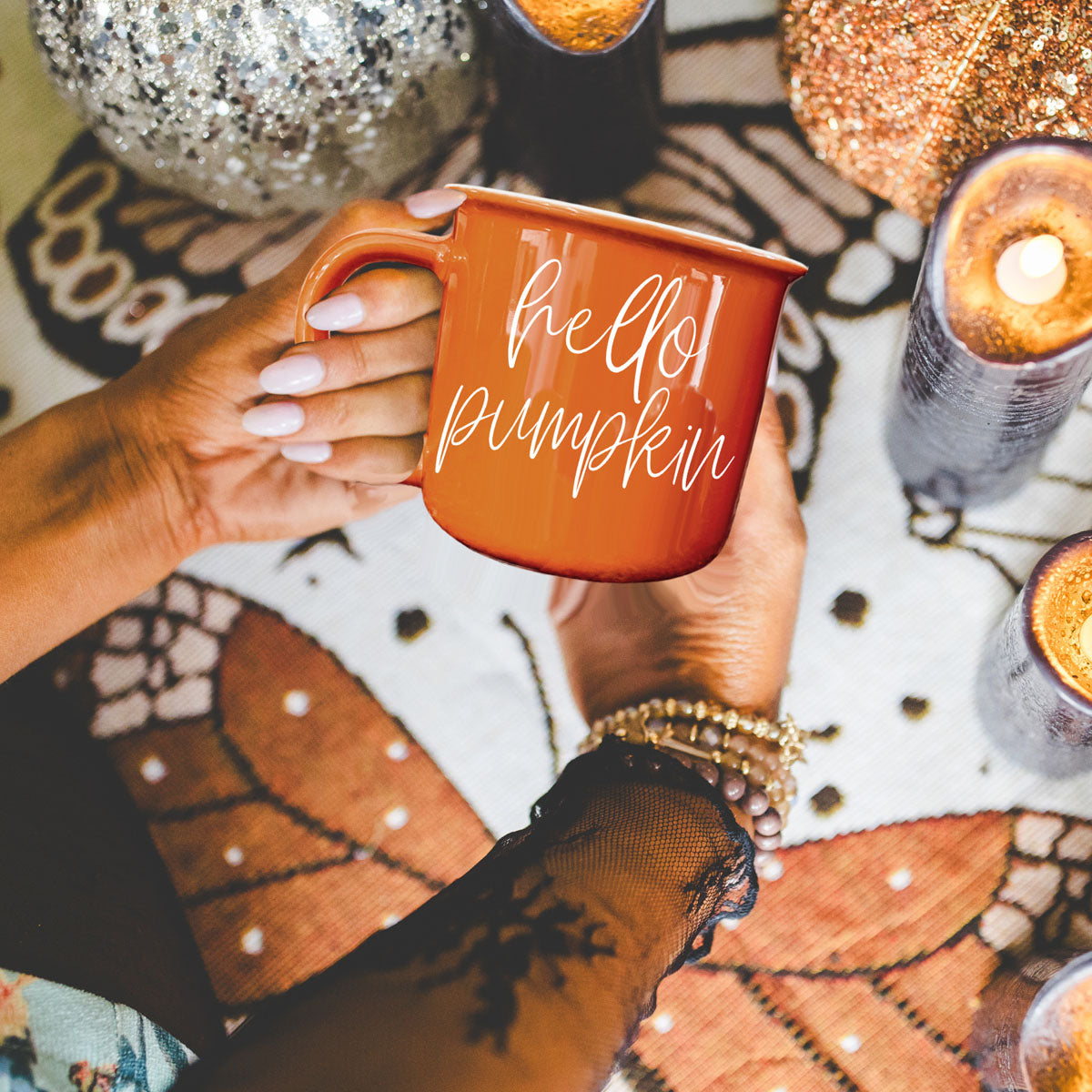 Hello Pumpkin 14 oz Mug