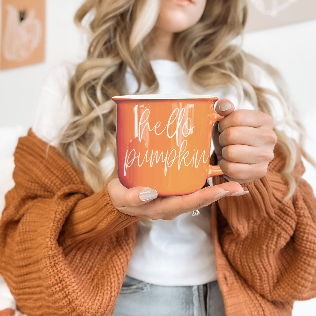 Hello Pumpkin 14 oz Mug