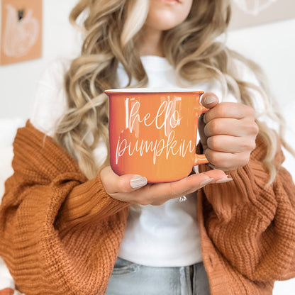 Hello Pumpkin 14 oz Mug