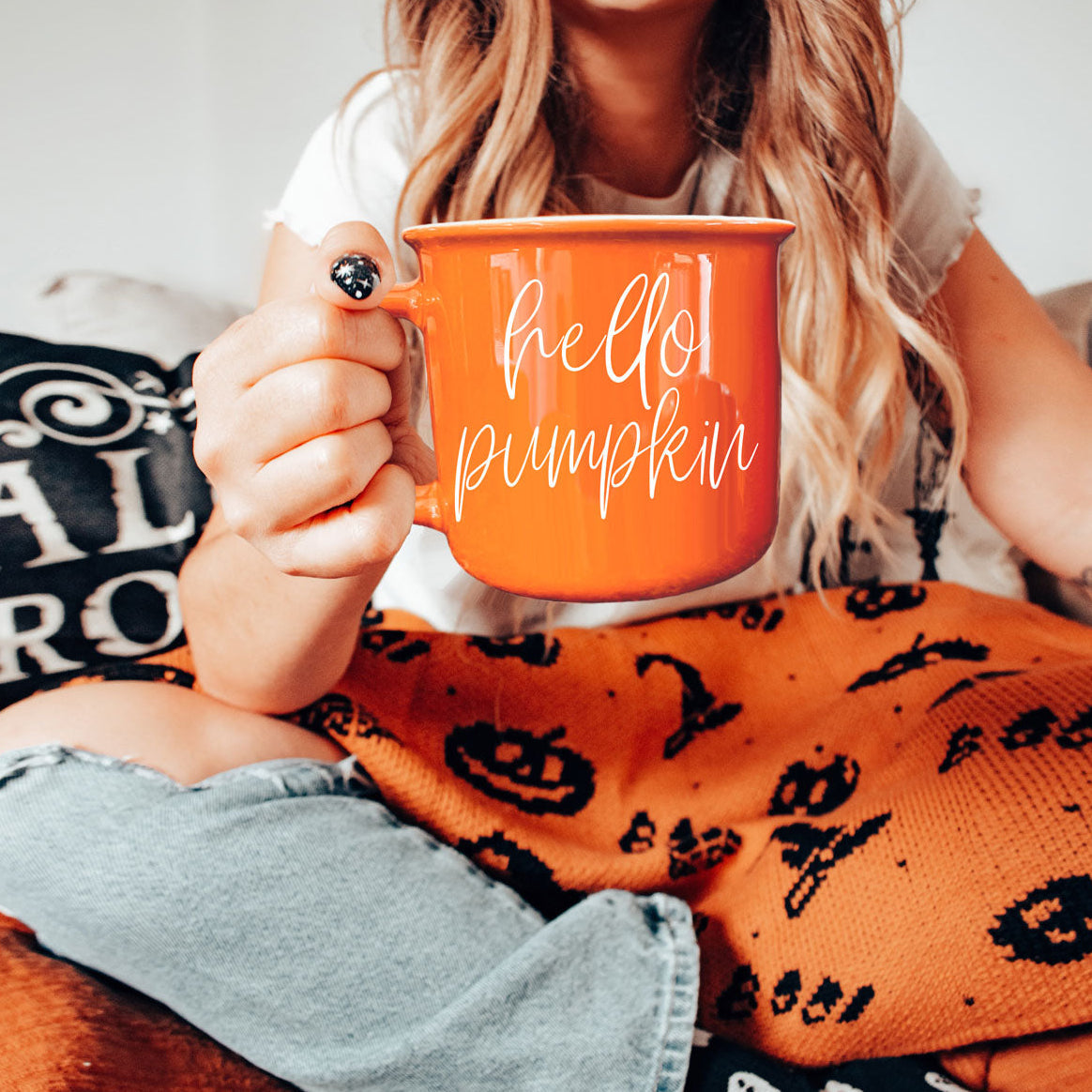 Hello Pumpkin 14 oz Mug