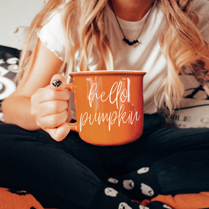 Hello Pumpkin 14 oz Mug
