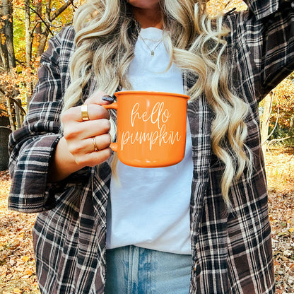 Hello Pumpkin 14 oz Mug