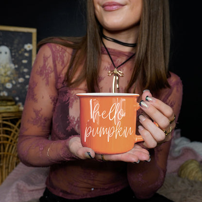 Hello Pumpkin 14 oz Mug