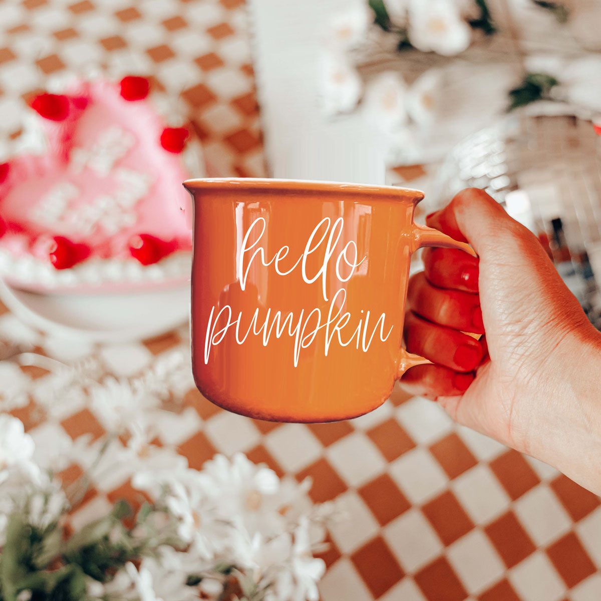 Hello Pumpkin 14 oz Mug