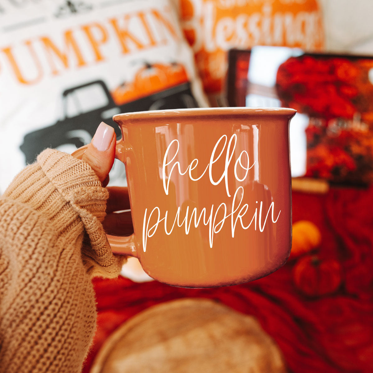 Hello Pumpkin 14 oz Mug