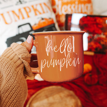 Hello Pumpkin 14 oz Mug