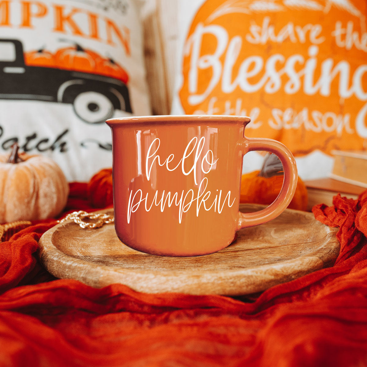 Hello Pumpkin 14 oz Mug