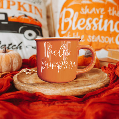 Hello Pumpkin 14 oz Mug