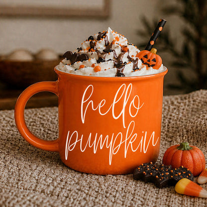 Hello Pumpkin 14 oz Mug