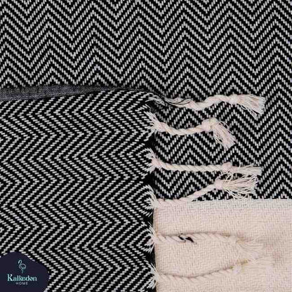 Herringbone Turkish Bath/ Beach Towels - Multiple Colors