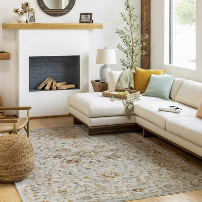 Huguley Floral Cream Luxe Rug
