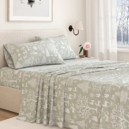 Turkish Cotton Flannel Sheet Sets - Lakeview Collection