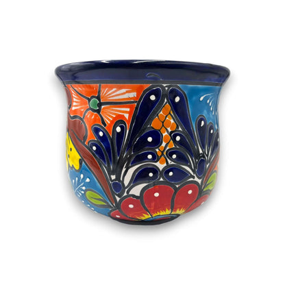 Set of 3 Talavera Hand-Painted Flower Pots