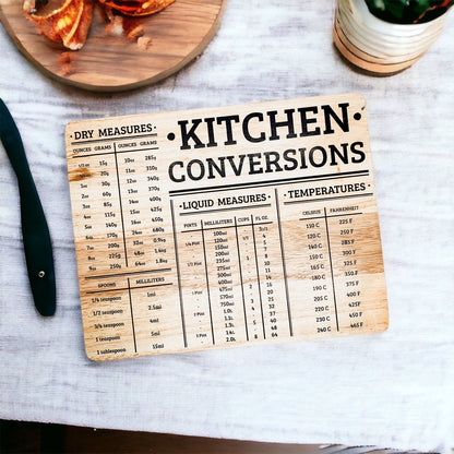 Bamboo Conversions Chart | 12.75x10"