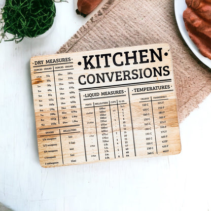 Bamboo Conversions Chart | 12.75x10"
