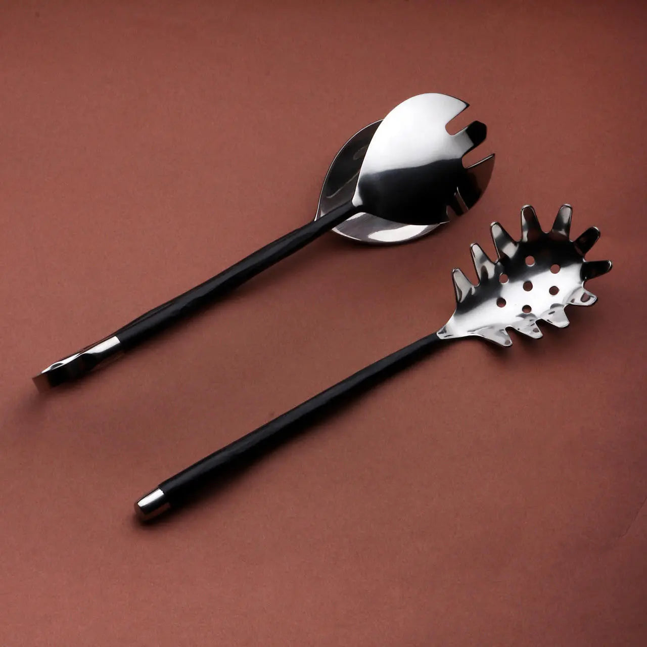 Tedpole Pasta Server &amp; Spaghetti Tong Set